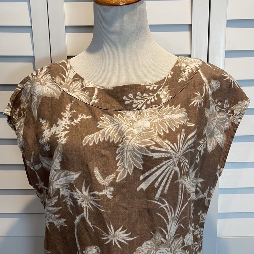 J.Jill Linen Dress in EUC - Picture 2 of 5